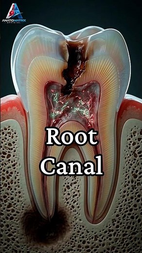 What ACTUALLY Happens During a Root Canal? (Satisfying 3D Animation)3D tooth surgery