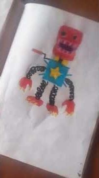 todos mis dibujos de Poppy playtime