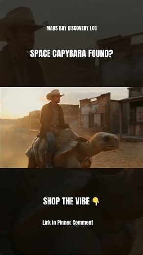 Space Capybara Found?! 🪐 The MARS BAY Discovery Files #001 #Shorts