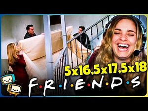 FRIENDS (1998) Season 5 Episodes 5x16, 5x17 & 5x18 Reaction! | First Time Watch!