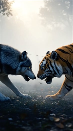 Savage Forest Battle #shorts #aianimation