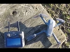 S197 GPS WiFi Drone with LCD Screen Controller review and test Flight