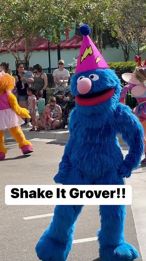 20K views · 161 reactions | Shake it and dance with Grover. #grover #sesamestreet #seaworldorlando #dance #danceparty #fun | Adventures That ROCK | Facebook