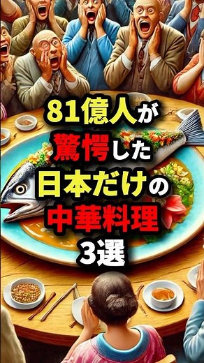 81億人が驚愕した日本だけの中華料理3選 #海外の反応