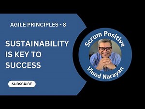 8th Agile Principle: Sustainability is Key to success #sustainability #sponsers #developers #users