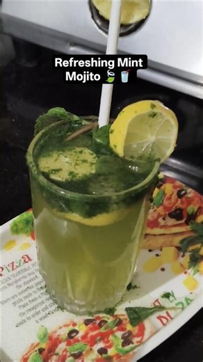 Refreshing Mint Mojito 🍃🥤 – The Perfect Summer Drink in 30 Seconds!