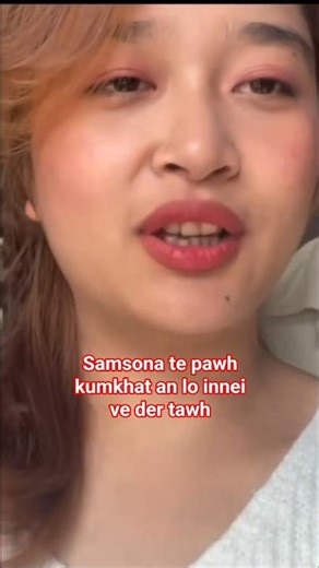 Samsona te nupa pawh an inneih cham vawikhatna a lo ni der mai.. #mizo #shorts #1stanniversary