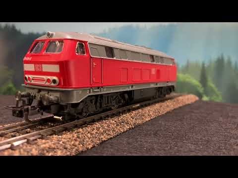 Bernd's MoBa: Unboxing Märklin Start up - Diesellokomotive BR 218 (36218)
