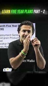 UGC NET Paper 1 Five Year Plan Tricks #pwugcnet #ugcnet2025 #fiveyearplans