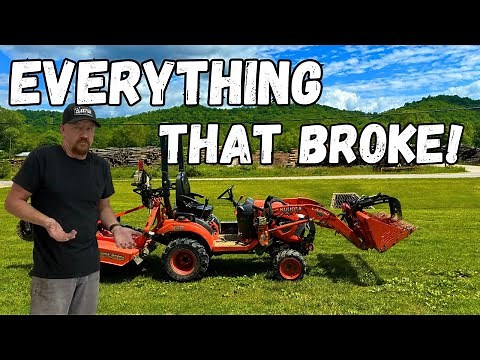 PROBLEMS!!! - Kubota BX23S - 2 years and 400 hours? - Our Review