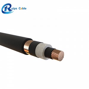 [Hot Item] Xctp, Cu / XLPE / Cts / PVC, Single Core, XLPE Insulated, Copper Tape Screen, PVC Sheathed Cable, 6.6kv to 33kv, IEC 60502-2