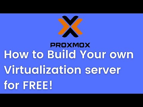 Create you own Virtualization server for Free with Proxmox VE