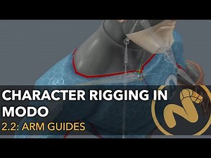 Character Rigging in Modo | Part 2.2: Creating Arm Guides