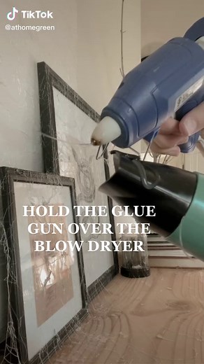 Hot Glue Spider Web Crafting Tutorial