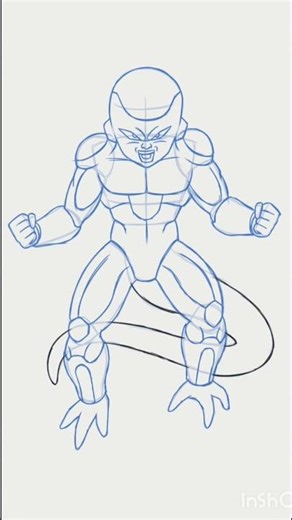 How to draw Freezer#drawing#animeeart#art#like#subscribe#