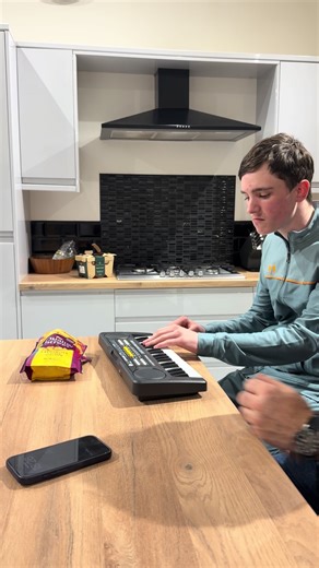 Having a play on his keyboard, great to see him interested in new things this Christmas. #fyp #autismawareness #keyboard #nonverbal #winning