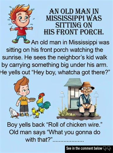 "Cracking up at this hilarious joke! 🤣 Read the joke in the comment below👇👇 | The Trend Home