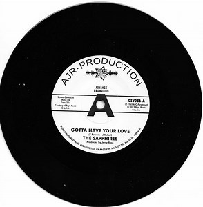 The Sapphires - Gotta Have Your Love / Evil One