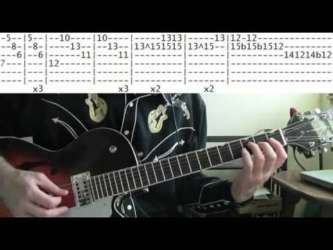 Lively Ones Surf Rider Guitar Lesson with Chords and TAB Tutorial from Pulp Fiction