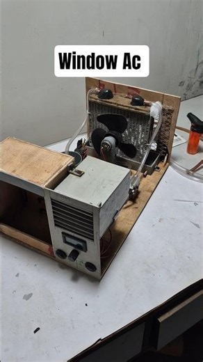 We Made Mini Window Ac #shorts