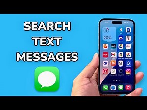How To Search Text Messages On iPhone