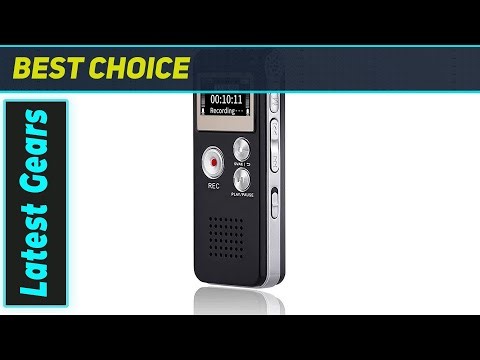 Digital Voice Recorder 16GB: The Ultimate Dictaphone for Lectures!