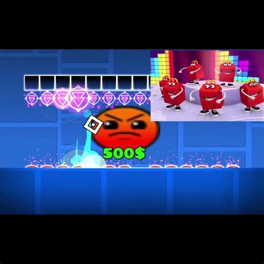 Geometrie dash challenge
