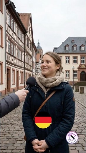 2 German girls explain words English can't say. 😳🇩🇪 #streetinterview