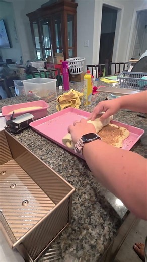 Turning Dough Into Cinnamon Swirl Bread 🍞 | Part 2