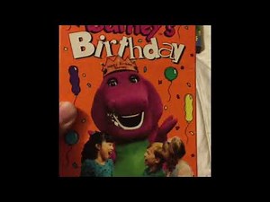 Opening to Barney’s Birthday 1993 VHS