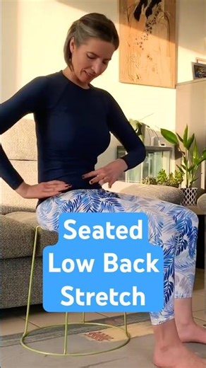 Seated Back Stretch (1 of 6): Rocking the Pelvis