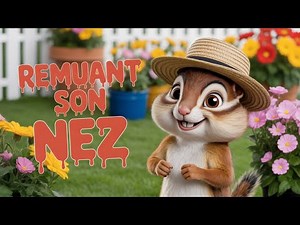 Où se cache le petit lapin dans le jardin ?