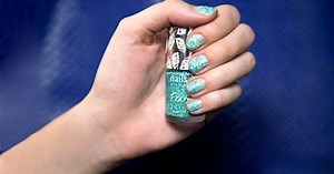 Feather Manicure - Nails Inc Feathers Nail Polish 2013