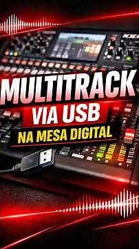 Multitrack via USB on a digital mixing console.