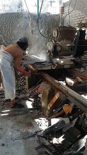Granite Tap Resizing and Finishing Process | Professional Stone Work
