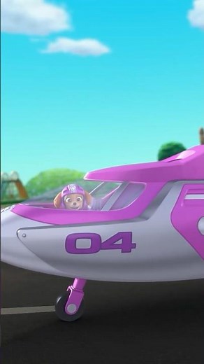 skye air rescues in a jet plane! #shorts