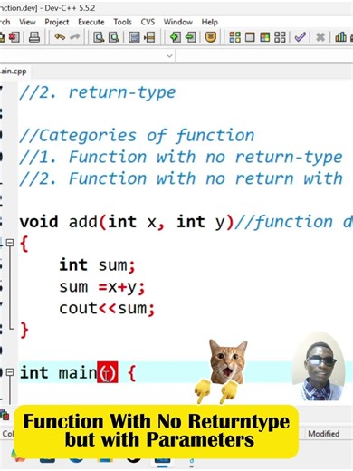 This C++ Function Returns NOTHING 😳 (But Takes Input?!)