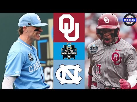 Oklahoma vs #5 North Carolina | MCWS Finals Game 1 | 2026 College Baseball Highlights & Analysis
