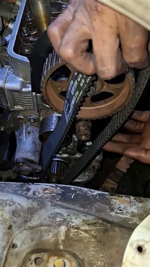 Install timing Belt Suzuki F10D Engine#tricks