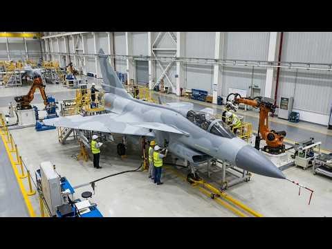 Inside the Factory: Chengdu J-9 Experimental Canard Assembly & Aerodynamic Alignment Secrets