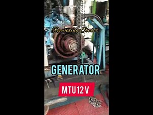 Rewinding Stator Generator Leroy Somer 630 Kva manual