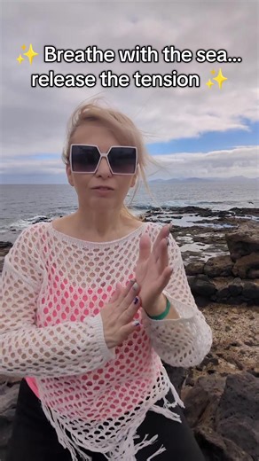 The ocean has a way of calming what words cannot 🌊✨ Allow this gentle Reiki-style energy to help you release tension, quiet the mind, and ground back into your body. Watch with soft eyes. Breathe slowly. Receive what you need. 💙 Comment “I receive” or “🌊” to anchor this calm. #reikienergy #ocean #nervoussystemresets #calmyourself #grounding