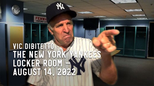 The New York Yankees Locker Room — August 14, 2022 | Vic DiBitetto