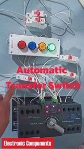 8.3K views · 91 reactions | Automatic Transfer Switch #electrician #electronics #electrical #electricalcontractor #electric #electronicmusic #electricity #videos #videos #everyone #reelfb #viralpost #electricalengineering #electricalwork# | 퐄퐥퐞퐜퐭퐫퐨퐧퐢퐜 퐂퐨퐦퐩퐨퐧퐞퐧퐭퐬 | Facebook