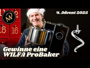 4th Advent Giveaway 🎁 Win a WILFA ProBaker black with timer - Advent Calendar 2025