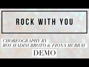 ROCK WITH YOU line dance demo, choreography by Roy Hadisubroto & Fiona Murray