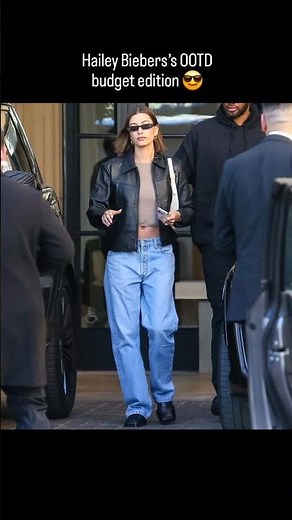 Hailey Bieber street style is always effortless 🤍Clean basics that instantly elevate the look