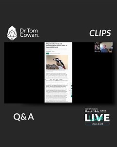 Watch the full webinar here: https://drtomcowan.com/blogs/the-new-biology-learning-center/q-a-from-march-19th-2026 | Dr. Tom Cowan