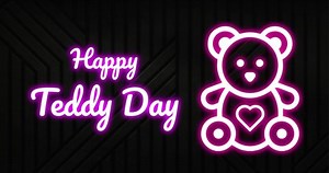 Happy Teddy Day Motion Graphic Animation Stock Footage Video (100% Royalty-free) 1086338318 | Shutterstock