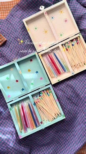 Hand-Painted Keepsake Boxes for Kids' Birthdays